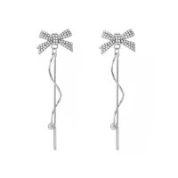 Light luxury niche design sensor earrings high -level simplicity, cold windson ears 925 silver needle personality net red earrings